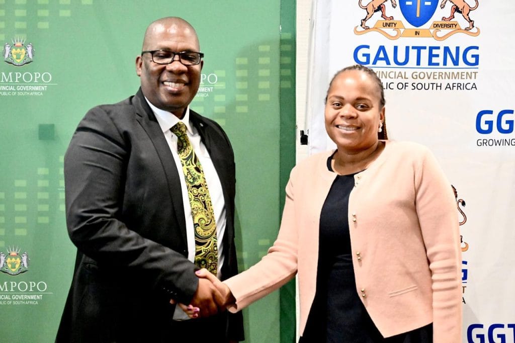 Limpopo Premier Dr Phophi Ramathuba and her counterpart Premier Mr Panyaza Lesufi, convened a strategic meeting today to advance plans for the proposed high-speed rail network linking Limpopo and Gauteng.