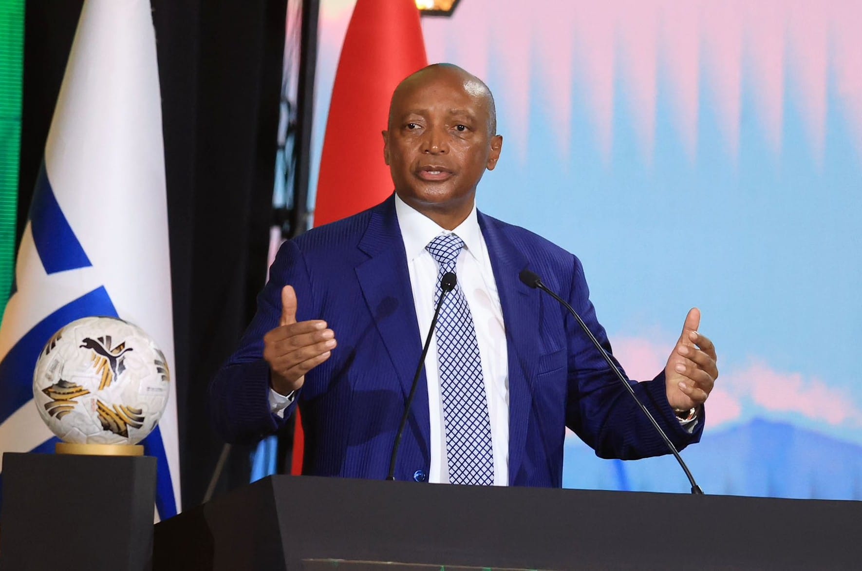 Motsepe Re-elected Unopposed as CAF President for Second Term