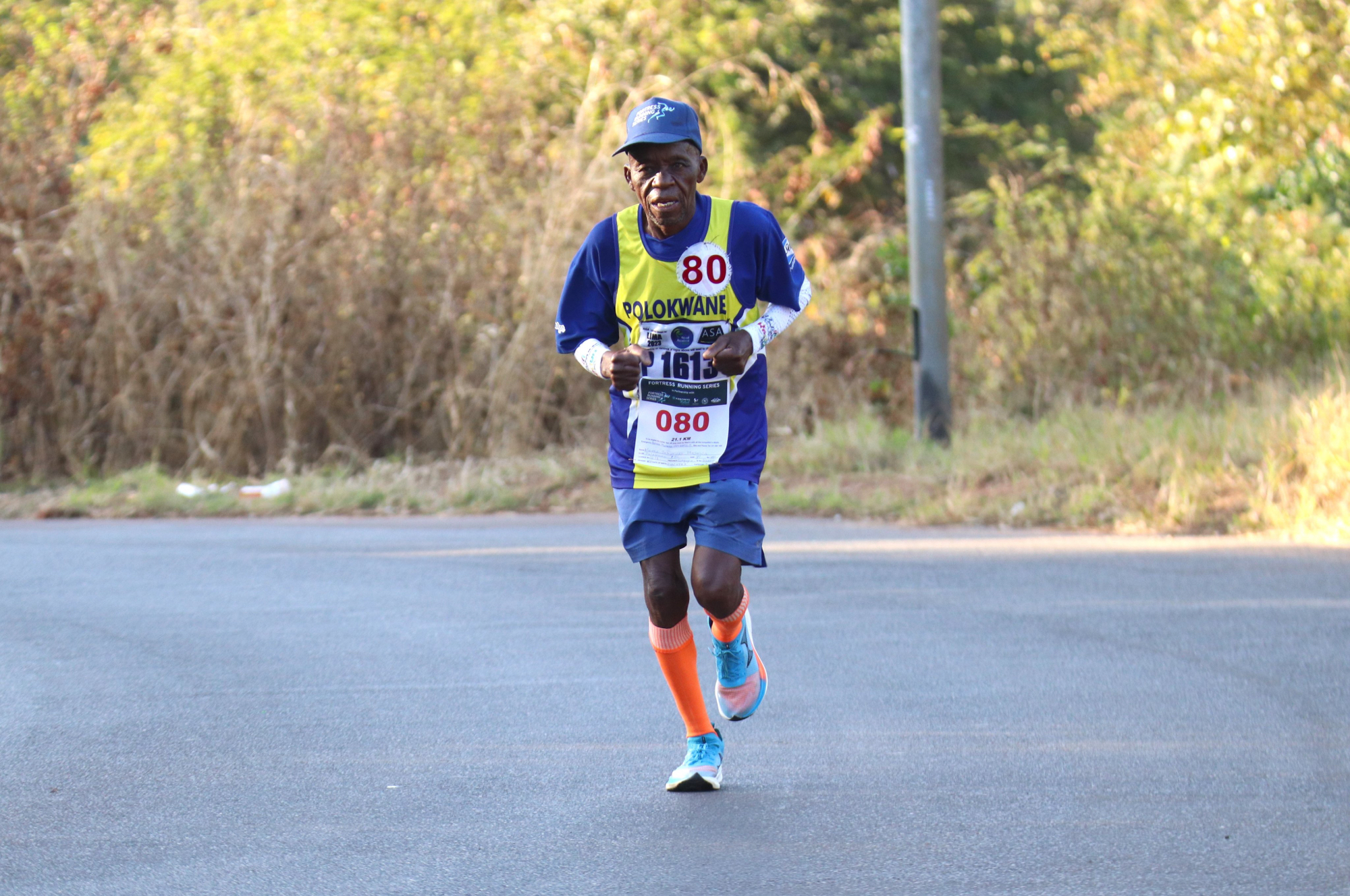 83-YEAR-OLD JOHANNES MAROS MOSEHLA BECOMES OLDEST EVER FINISHER